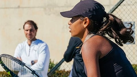 Maaya Rajeshwaran's good run ensured she got noticed and earned herself a year-long training stint at the Rafa Nadal Academy in Mallorca.