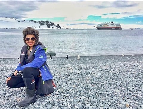 Kach Umandap in Antarctica.