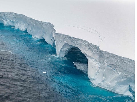 The colossal iceberg A23a - which is more than twice the size of Greater London and weighs nearly one trillion tonnes - has been drifting north from Antarctica towards South Georgia island since 2020.