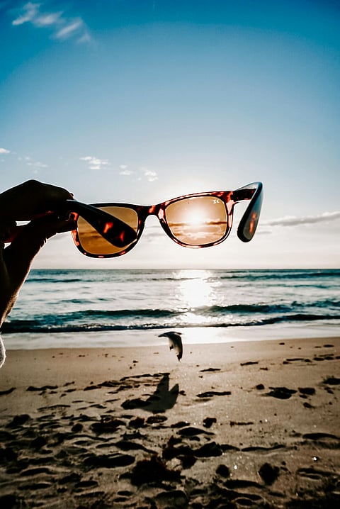 Sunglasses shield your eyes from harmful UV rays, keeping your vision safe while you soak up the sun!