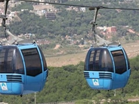 The development of the ropeway projects is a significant step towards fostering balanced socio-economic development, enhancing last-mile connectivity in hilly regions and fostering rapid economic growth. Illustrative image.