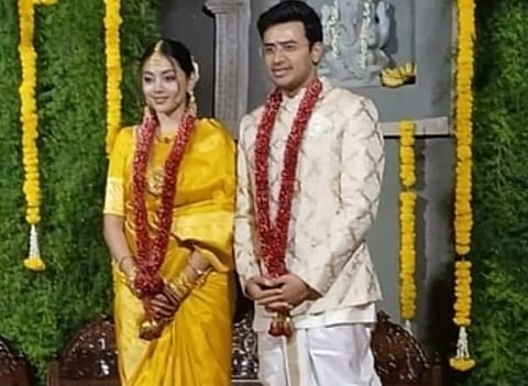 Tejasvi Surya and Sivasri Skandaprasad