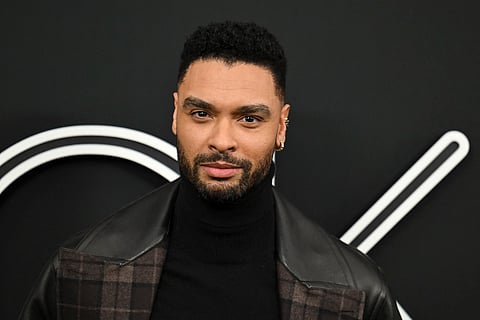 Actor Rege-Jean Page arrives for the premiere of "Black Bag" at AMC Lincoln Square in New York