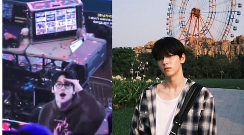 Soobin was rather excited to see his mother during his concert in Seoul.