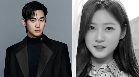 Kim Soo-hyun has been under fire lately for dating Kim Sae-ron, when she was a minor.