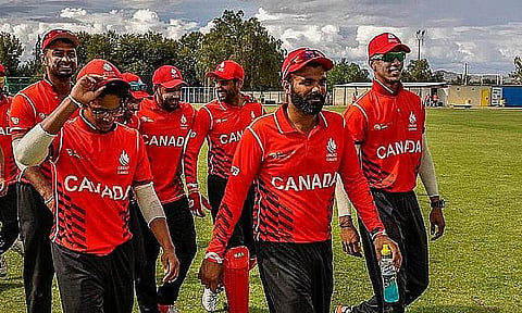 Canada, Netherlands ICC Men's Cricket World Cup League 2 match abandoned
