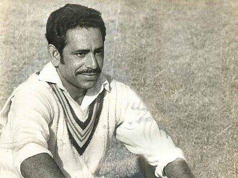 Abid Ali was a lower-order batter who also bowled medium pace