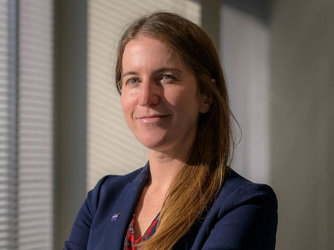 Renowned climatologist Katherine Calvin