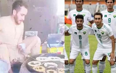 Pakistan footballer forced to sell jalebis to meet ends