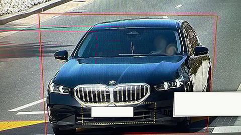 Dubai Polce on Friday announce to seize a vehicle after a child was caught streeting on a driver's lap