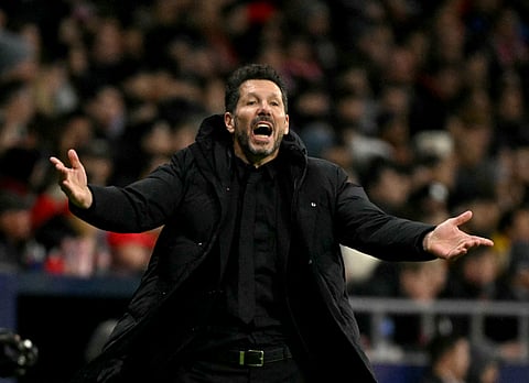 Diego Simeone will hope to lead his side to the final of the Copa del Rey