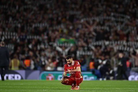 Salah hasn't scored in his last four games