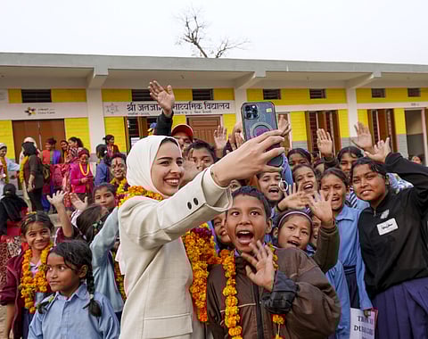 A group of UAE residents is helping build a school in remoted village in Nepal.