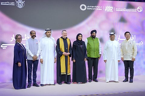 The Community Development Authority in Dubai (CDA) hosts the ‘Dubai Iftar,’ on Sunday at Al Wasl Plaza in Expo City, bringing together individuals from diverse cultures and religious backgrounds in an atmosphere that demonstrated unity and the spirit of Ramadan.