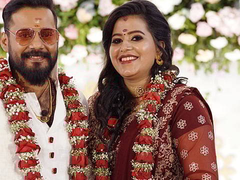 Actor Bala with his former wife Elizabeth Udayan