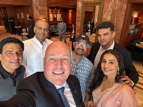 Christopher Luxon, Prime Minister of New Zealand, with Bollywood brigade