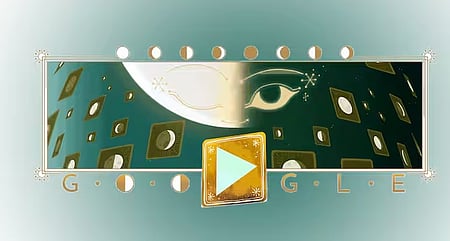 Google celebrates March’s final Half Moon with interactive doodle