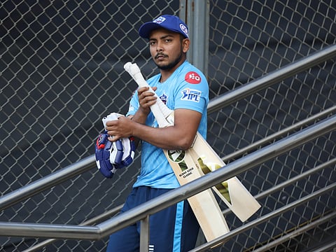 Prithvi Shaw was dropped from Delhi Capitals playing XI and even went unsold during the auction for IPL 2025.