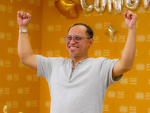 A thrilled Beauregard Lim.