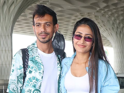 File photo: Yuzvendra Chahal and Dhanashree Verma