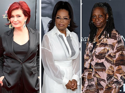 Sharon Osbourne, Oprah Winfrey and Whoopi Goldberg