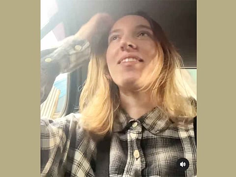 German tourist Klara.