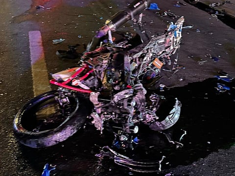 The crash happened when the vehicle entered the road without checking for oncoming traffic, resulting in the fatal collision.