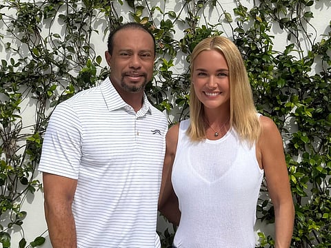Tiger Woods and Vanessa Trump.