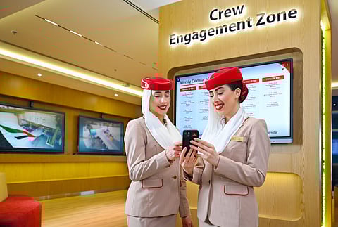 Emirates opens a new Crew Zone at its HQ in Dubai, with a Dh3 million investment.