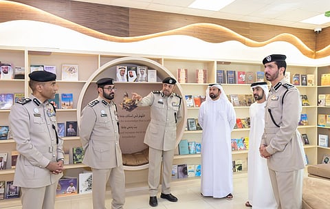 The inauguration was attended by several distinguished figures, including Mohammed Khalaf, Director-General of Sharjah Broadcasting Authority and Member of the Sharjah Media Council, Rashid Al Kous, Executive Director of the Emirates Publishers Association, and Senior officials and police representatives.