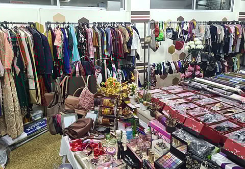 Dresses, scarves, bags, jewelry, shoes and all the festive essentials are available for free for deserving families at Masjid Rahmatul-lil-Alameen in Islamabad.