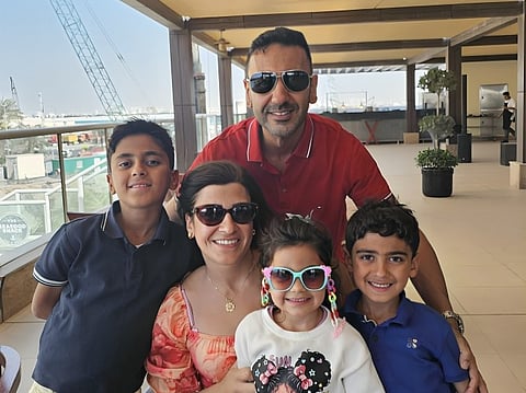 Maroun Farah is on a road trip to Ras Al Khaimah with his family.