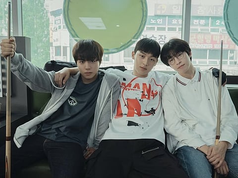 Park Ji-hoon, Choi Hyun-wook and Hong Kyung in Weak Hero Class 1