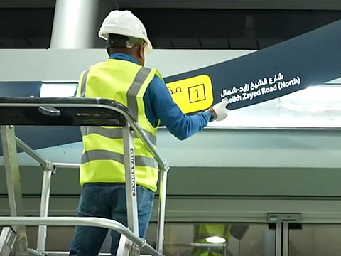 Watch: RTA unveils new Dubai Metro signage –Here is everything you need to know
