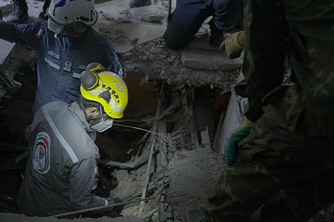 Watch: UAE Search and Rescue Team in action to save lives in quake-hit Myanmar