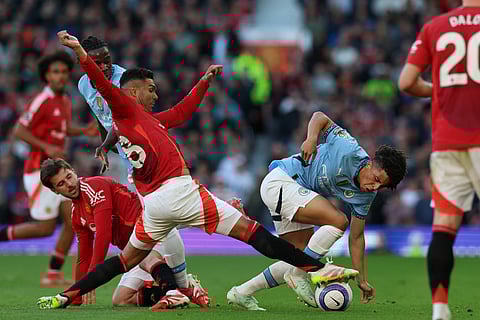 Manchester United and Manchester City played out a boring 0-0 draw on Sunday