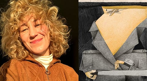 Nadiia Zhelieznova's work carries a fierce, raw sense of humour, sparking curiosity about its meaning and inviting you to draw your own conclusions.