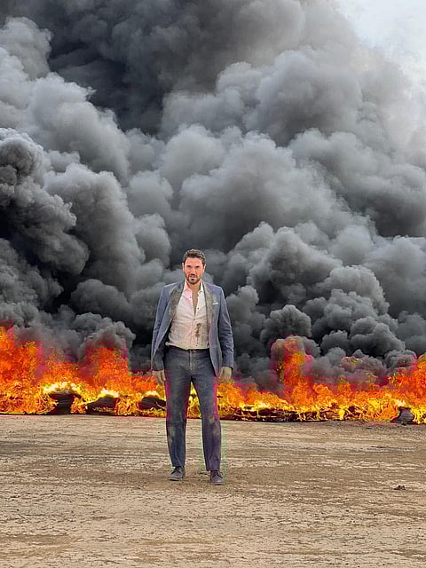 The production included 175 Saudi crew members and saw participation from elite Saudi security forces, adding authenticity to the action-packed narrative.