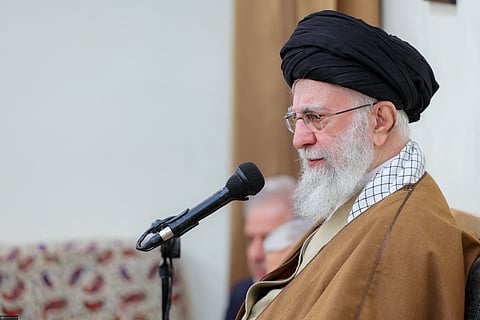 Khamenei's absence comes amid heightened tensions with the United States and an ongoing military buildup in the Gulf,
