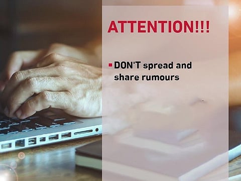 Abu Dhabi Police warn against rumours, misinformation