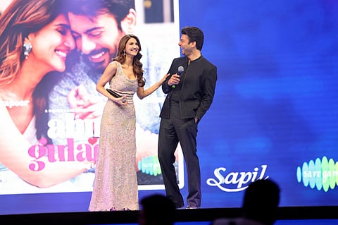 Fawad Khan is in town to promote Abir Gulaal, his new film —a romantic drama where he stars opposite Vaani Kapoor.