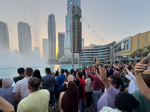 Saturday’s shows featured a selection of popular tracks, including Skyfall by Adele, which began with “This is the end.”