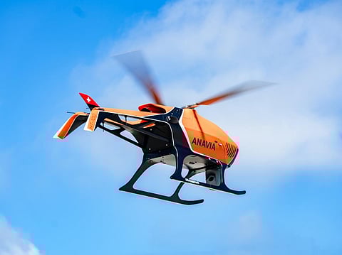 With a maximum payload of 60 kg, it is produced by Edge-entity Anavia.