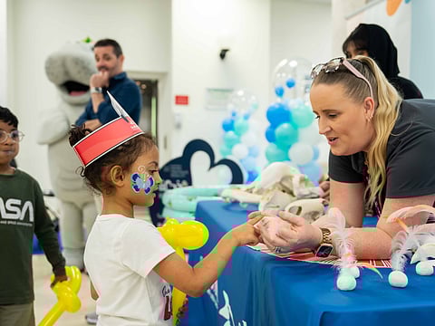 ‘Miral Cheering Squad: A SeaWorld Experience’ initiative delights children at Sheikh Khalifa Medical City (SKMC) in Abu Dhabi.