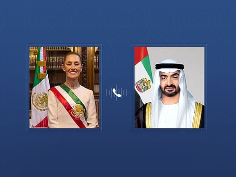 UAE, Mexican Presidents discuss strengthening bilateral relations in phone call
