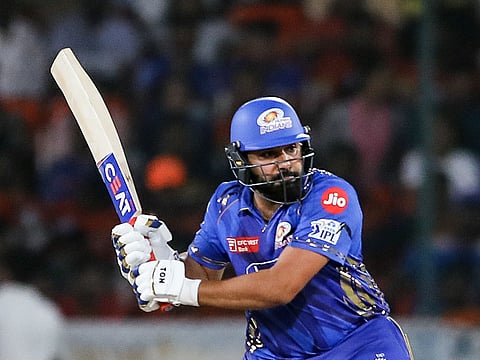 Mumbai Indians opener Rohit Sharma produced a blistering knock to lay the foundation for the five-time champions’ chase against Sunrisers Hyderabad on Wednesday.