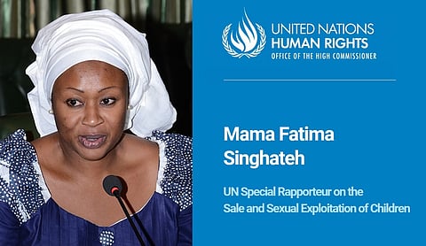 Mama Fatima Singhateh, UN Special Rapporteur on the Sale and Sexual Exploitation of Children