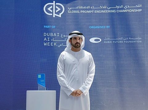 Sheikh Hamdan announces Dubai AI Week 2026: Double the scale, global participation expected