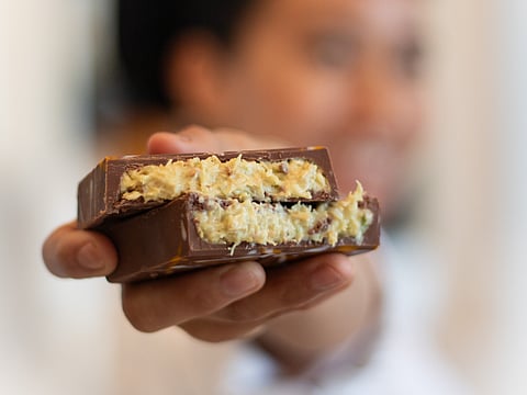 Dubai-based Filipino chef Nouel Catis brings his latest venture to southern Oman with a new chocolate creation.