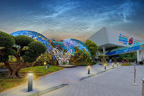 Home to over 10,000 butterflies, the Abu Dhabi Butterfly Gardens will feature lush tropical landscapes enclosed within climate-controlled bio-domes